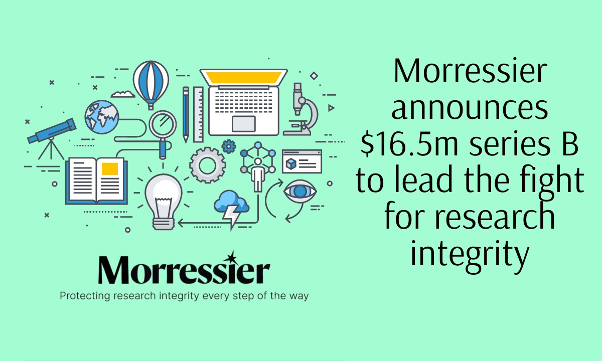 Morressier announces $16.5m series B to lead the fight for research integrity