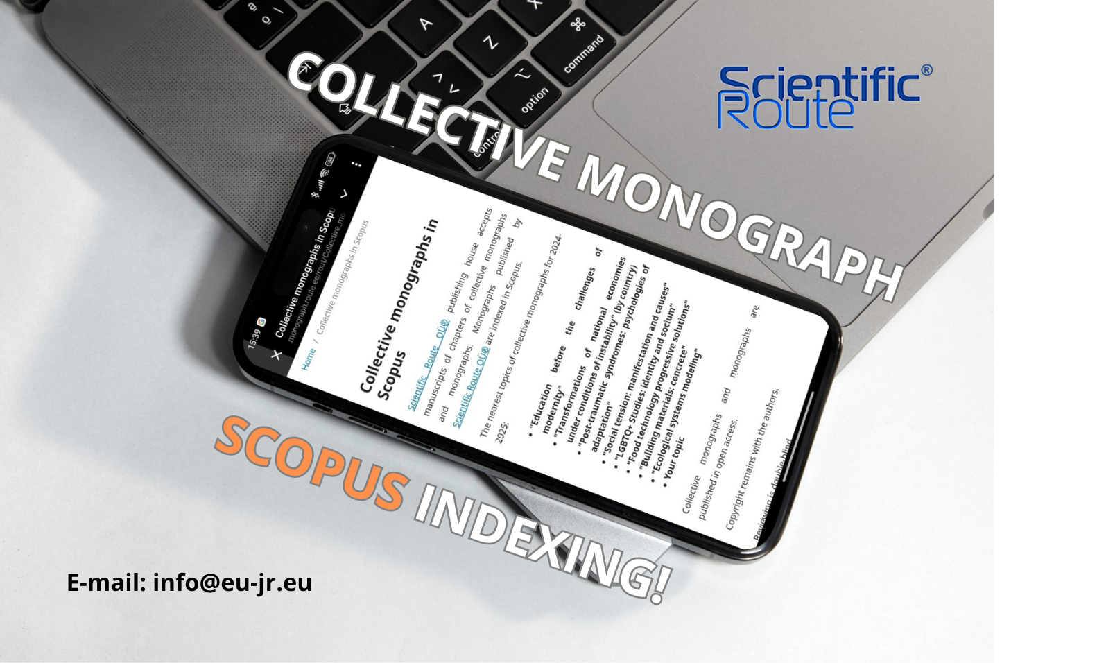 A unique opportunity for scientists! Collective monographs with Scopus indexing!