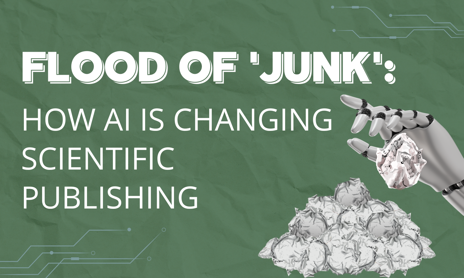 Flood Of 'Junk': How AI Is Changing Scientific Publishing