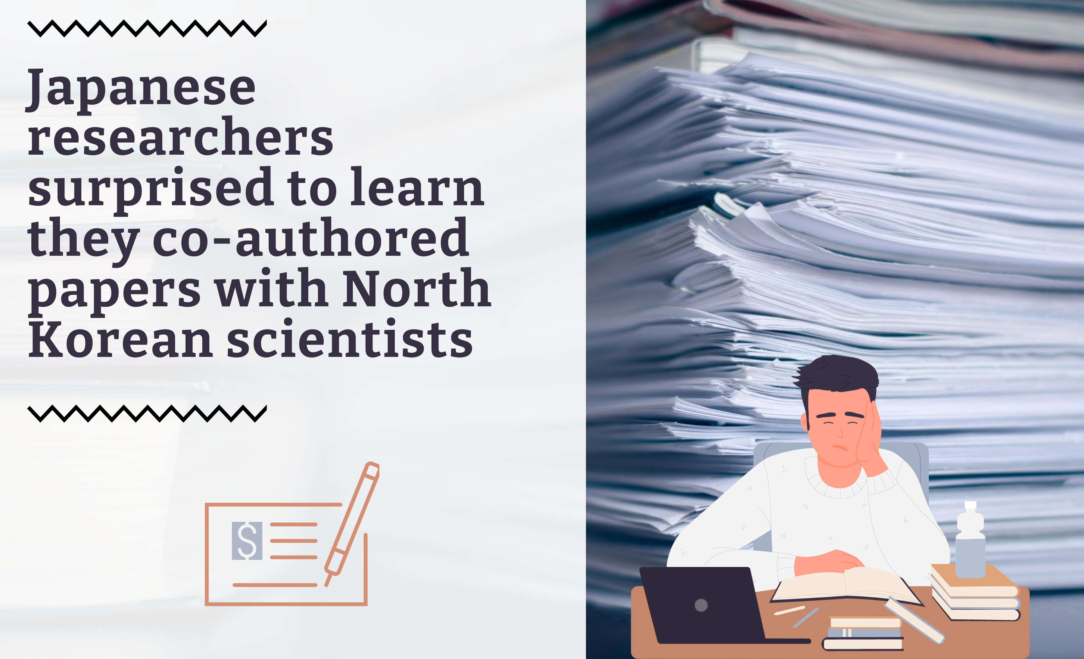 Japanese researchers surprised to learn they co-authored papers with North Korean scientists