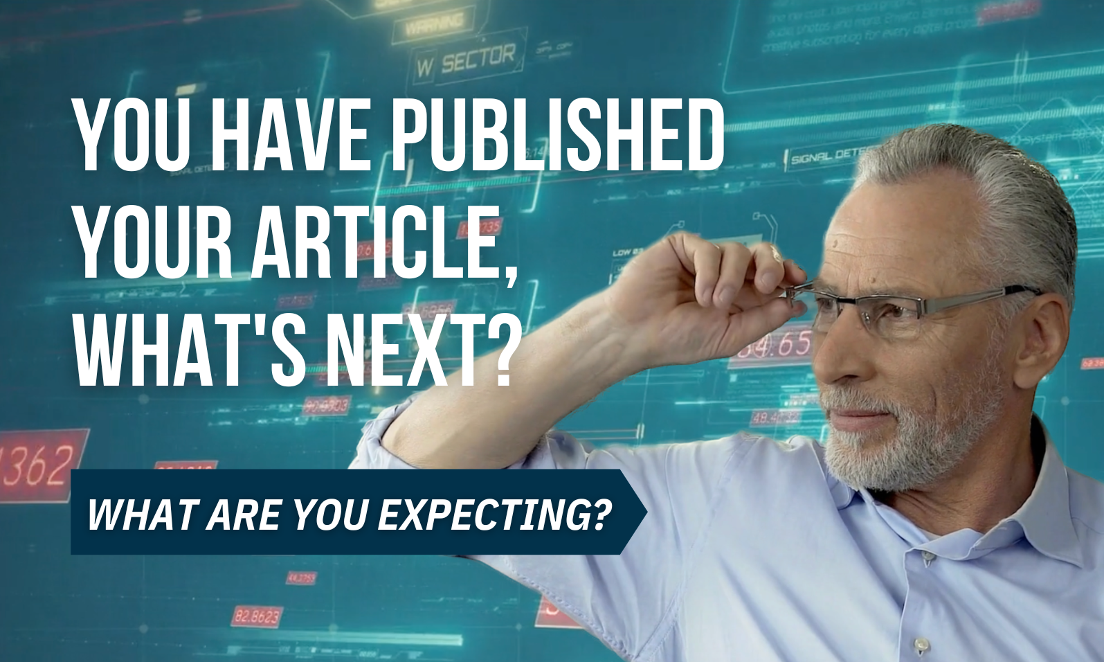 You have published your article, what's next? What are you expecting?