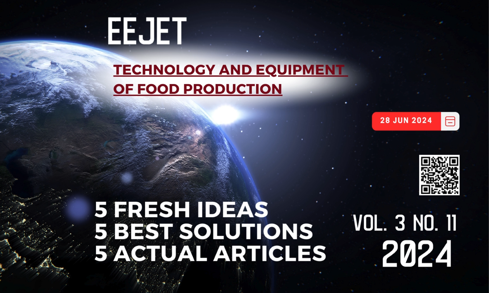 EEJET | Vol. 3 No. 11 (129) (2024) | Technology and Equipment of Food Production