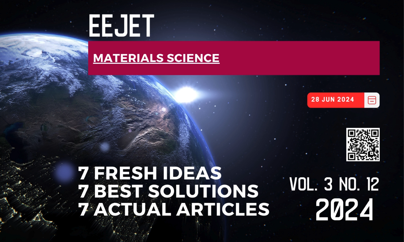 EEJET | Vol. 3 No. 12 (129) (2024) | Materials Science