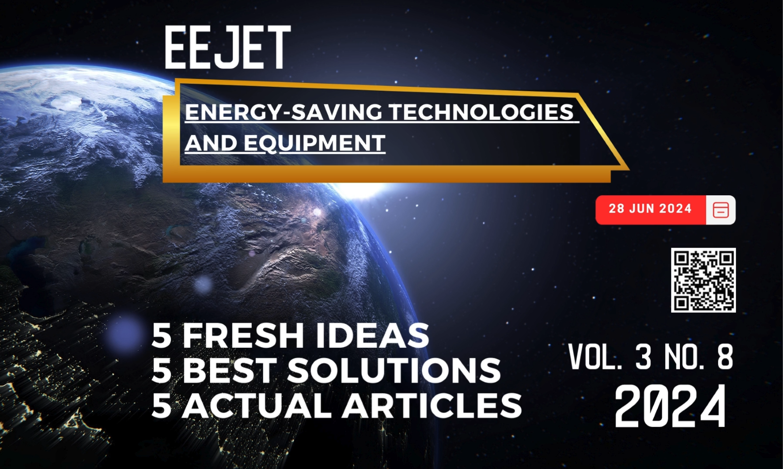 EEJET | Vol. 3 No. 8 (129) (2024) | Energy-saving technologies and equipment