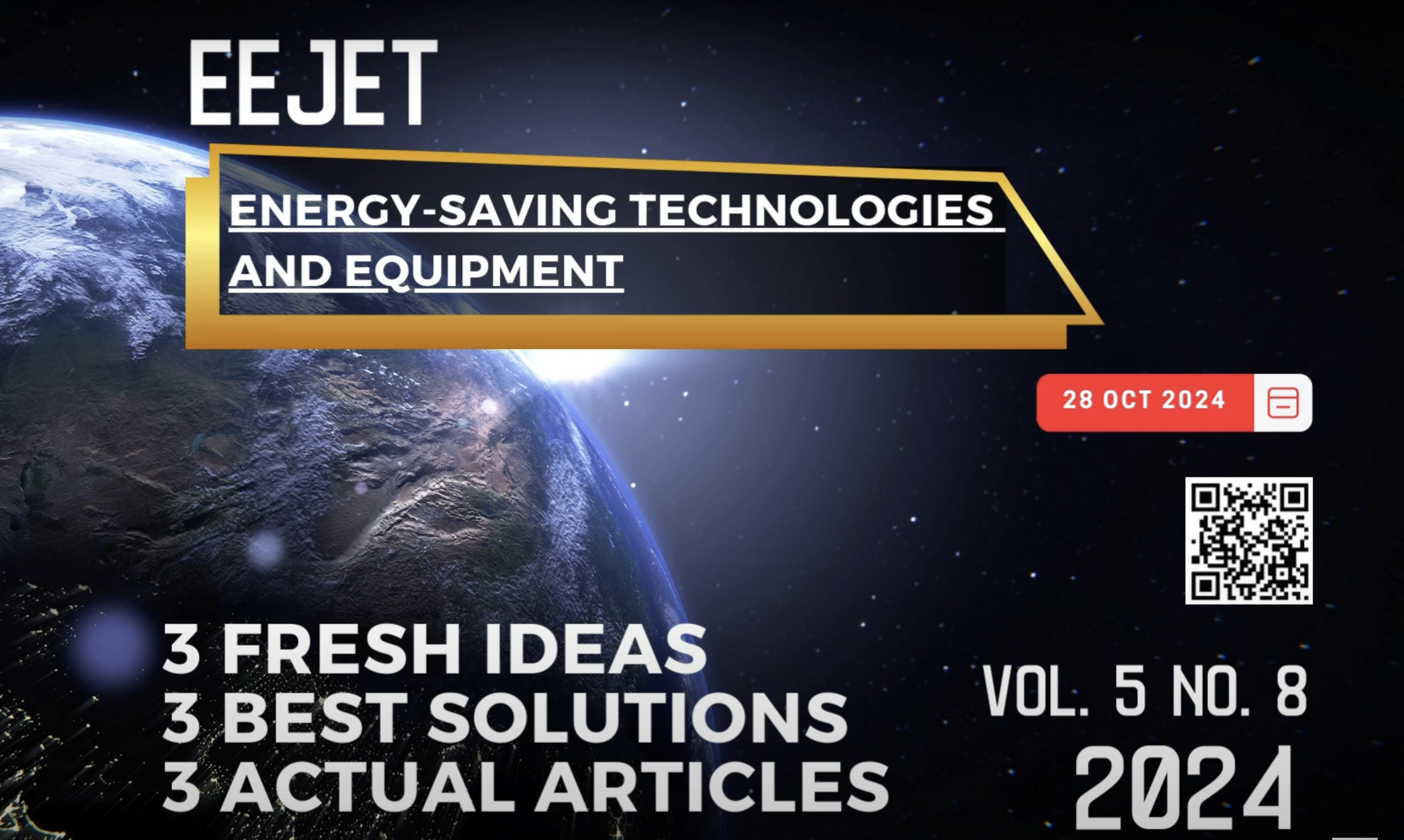 EEJET | Vol. 5 No. 8 (131) (2024) | Energy-saving technologies and equipment